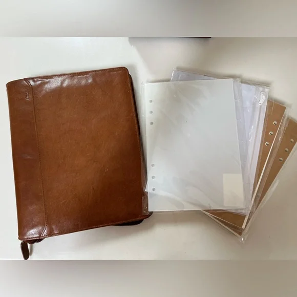 Filofax Lockwood A6 Slim Diář Cognac - PÍSAŘ.CZ - Značkové psací potřeby